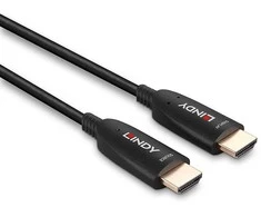 HDMI Laidas - LINDY Šiesolaidinis HDMI 8K60 Laidas, AOC, 60 m, Juodas