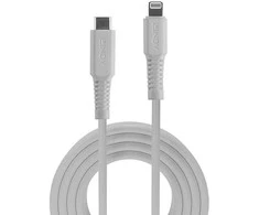 USB Kabelis - LINDY USB Type C į Lightning Laidas, M/M, 480Mbps, 3 m, Baltas