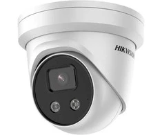„Hikvision“ kupolinė kamera DS-2CD2386G2-ISU/SL(C) F4 (balta, 8 MP, 30 m IR, „AcuSense“)