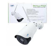 PNI House IP52LR 2MP 1080P belaidė vaizdo stebėjimo kamera su IP apsauga naudojimui lauke ir viduje, Micro SD lizdu bei naktiniu režimu