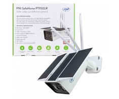 PNI SafeHome PT950LR 1080P vaizdo stebėjimo kamera su 6W saulės baterija, WiFi, akumuliatoriumi, valdymu per „Tuya Smart“ programėlę, integracija į scenarijus ir išmaniąja automatizacija su kitais „Tuya“ suderinamais produktais