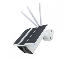 PNI SafeHome PT950LR 1080P vaizdo stebėjimo kamera su 6W saulės baterija, WiFi, akumuliatoriumi, valdymu per „Tuya Smart“ programėlę, integracija į scenarijus ir išmaniąja automatizacija su kitais „Tuya“ suderinamais produktais
