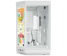 „Hyte Y70 Midi Tower Touch Infinite“ – balta