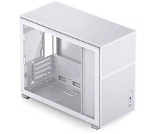 Jonsbo D31 MESH Micro-ATX kompiuterio korpusas, Tempered Glass – baltos spalvos