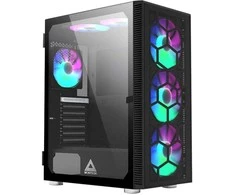 Montech X3 Glass Mid Tower, RGB, Tempered Glass – Juodas