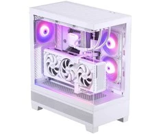 Phanteks XT View grūdinto stiklo langai, D-RGB - balta