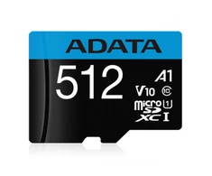 MEMORY Micro SDXC 512GB atminties kortelė su adapteriu ADATA