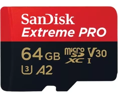 Atminties kortelė SanDisk Extreme PRO microSDXC™ UHS-I CARD, 64 GB