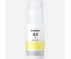 Kasetė rašaliniams spausdintuvams "canon" originalus rašalas gi-43 y, geltonas, 3700p, 4689c001, "canon pixma g540, g640