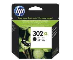Hewlett Packard (HP) Rašalo kasetė HP F6U68AE, Nr, 302 XL, juoda, 480 psl, originali