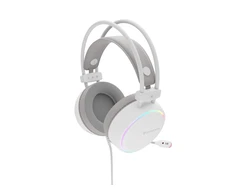Genesis RGB Ausinės Žaidimams | Neon 613 G2 | su laidu | Over-ear | Mikrofonas | Baltas