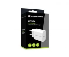 Įkroviklis Conceptronic CONCEPTRONIC Ladegerät 1Port 20W,USB-C PD baltas