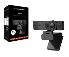 CONCEPTRONIC Webcam USB-A2.0/-C 80 4K/30Hz UltraHD+Mikro sw