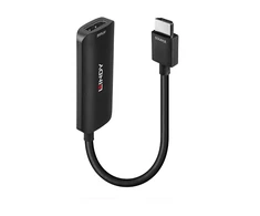 Adapteris - LINDY HDMI 4K60Hz į DisplayPort 1.2 Apdateris HDCP 2.2 USB Maitinimas