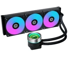 Lian Li GALAHAD II 360 Trinity AiO Vanduo Cooler, ARGB – juodos spalvos