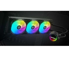 Genesis Hydria 360 ARGB juoda