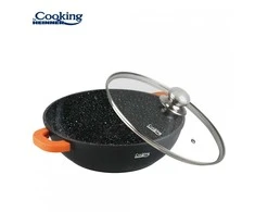 Cooking By Heinner ALUMINIUMINIS KEDUMAS+LIDE 28X8 CM, 4,1L, DARK LINE, GAMYBOS HEINNER