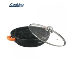 Cooking By Heinner CRATITA ALUMINIU+TALPA 32X8,5CM, 5,5L, TAMSIOJI LINIJA, HEINNER VIRĖJIMO SKONIO