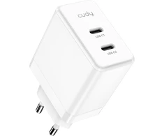 Sieninis įkroviklis Cudy CH40_EU (2x USB-C, 40W)