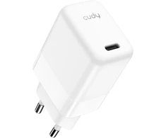 Sieninis įkroviklis Cudy CH30_EU (1x USB-C, 30W)