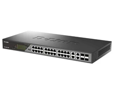 Šakotuvas Jungiklis D-Link D-Link DSS-200G-28MP/E 28 prievadų darbalaukio Gigabit PoE jungiklis