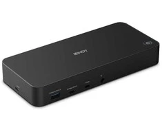 Nešiojamojo Kompiuterio Dokavimo Stotis - LINDY Plugable DST-Pro Universal 3x4K USB-C/Type A 100W, Juoda