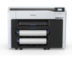 EPSON SC-T3700D 24" TECHNICAL Spausdintuvas, 6 spalvos, foto juoda [350 ml, 700 ml], matinė juoda [350 ml, 700 ml], žydra [350 ml, 700 ml], geltona [350 ml, 700 ml], rausva [350 ml, 700 ml], raudona [350 ml, 700 ml], spausdinimo raiška: 1.200 x 2.400 DPI, popieriaus formatas: 17 colių (43,2 cm) ritinėlis, 24 colių (61,0 cm) ritinėlis, pasirinktinis plotis