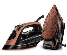 Russell Hobbs Copper Express Dry &amp; Garų lygintuvas 2600 W Juodas, Copper