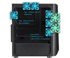 Fortron FSP | CMT151 | Juodas | ATX