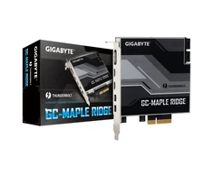 GIGABYTE GC-MAPLE RIDGE, „Intel® Thunderbolt™ 4“ sertifikuota priedo kortelė, C tipo USB, „DisplayPort“
