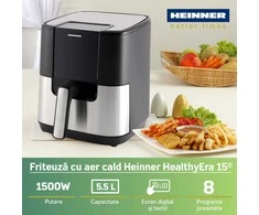 HEINNER HEALTHYERA 15 HAF-H6BKS1500 karšto oro gruzdintuvė