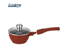 ALIUMINIO ĮRANKIAI + DANGTELIS 16x8CM, 1,3 L, CALABRIA, COOKING BY HEINNER