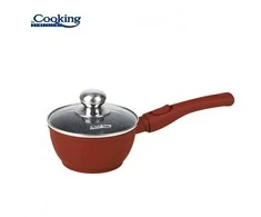 ALIUMINIO ĮRANKIAI + DANGTELIS 16x8CM, 1,3 L, CALABRIA, COOKING BY HEINNER