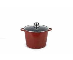 ALIUMINIO PUODAS SU DANGTELIU 24X18CM, 8,2L, CALABRIA, COOKING BY HEINNER