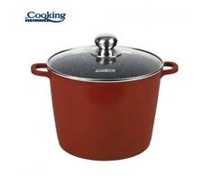 ALIUMINIO PUODAS SU DANGTELIU 24X18CM, 8,2L, CALABRIA, COOKING BY HEINNER