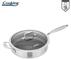 Cooking By Heinner Heinner GILUS KEPTUVAS SU DANGČIU, 24x6,5 CM, TITANIUM 3, HEINER GAMINTOJAS