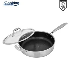 Cooking By Heinner Heinner GILUS KEPTUVAS SU DANGČIU, 24x6,5 CM, TITANIUM 3, HEINER GAMINTOJAS