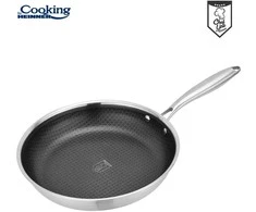 Cooking By Heinner NERŪDIJANČIO PLIENO KEPTUVE SU 3 SLUOKSNIAIS, 30X6 CM, TITANIUM 3, HEINNER GAMINTOJAS