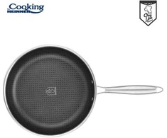 Cooking By Heinner NERŪDIJANČIO PLIENO KEPTUVE SU 3 SLUOKSNIAIS, 30X6 CM, TITANIUM 3, HEINNER GAMINTOJAS