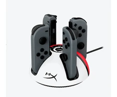 Hewlett Packard (HP) HP HyperX ChargePlay Quad 2 Nintendo Switch valdiklio įkroviklis