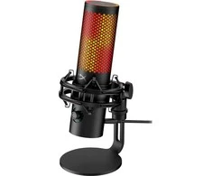 HyperX QuadCast 2 S kondensatorinis žaidimų mikrofonas | Juodas