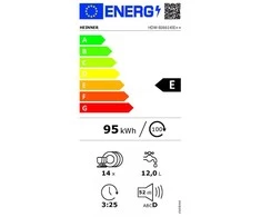 Indaplovė HEINNER HDW-BI6614IE++ įvestis (HDW-BI6614IE++)