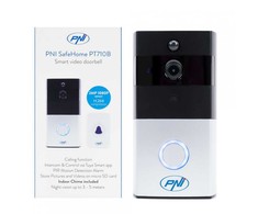 PNI SafeHome PT710B WiFi HD išmanioji vaizdo telefonspynė, P2P, baterija, skirta „Tuya Smart“ programėlė, integracija į scenarijus ir išmanioji automatizacija su kitais „Tuya“ suderinamais produktais