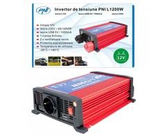 PNI įtampos keitiklis L1200W maitinimo šaltinis 12V 230V išvestis