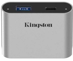 Skaitytuvas Kingston Workflow USB miniHub USB-C/A (WFS-USB)