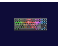 Klaviatūra Trust GXT 798 2-in-1 Žaidimų Įrangos Rinkinys | Juodas | US