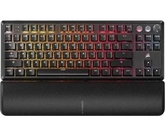CORSAIR K70 PRO TKL Tenkeyless Magnetic-Mechaninė klaviatūra žaidimams RGB LED pašvietimas CORSAIR MGX v2 Juodas