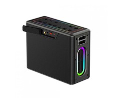 Kompiuterio kolonėlės AKAI ABTSW-120 głośnik Bluetooth 80W RMS, IPX6, TWS, 2 mikrofony, USB/TF, baterija 4000 mAh