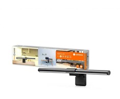Lubinis šviestuvas Ledvance 2.5W LED monitoriaus šviestuvas Sun@Home Office, juodas, 2200…5000K, išmanus+WiFi valdymas