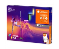 Lampadar LED RGB inteligent Ledvance Smart+ WiFi CONVERT MAGIC, 24W, 2320 lm, lumina alba si color (2700K), dimabila, IP20,Ø240x1745mm, clasa energetica E
